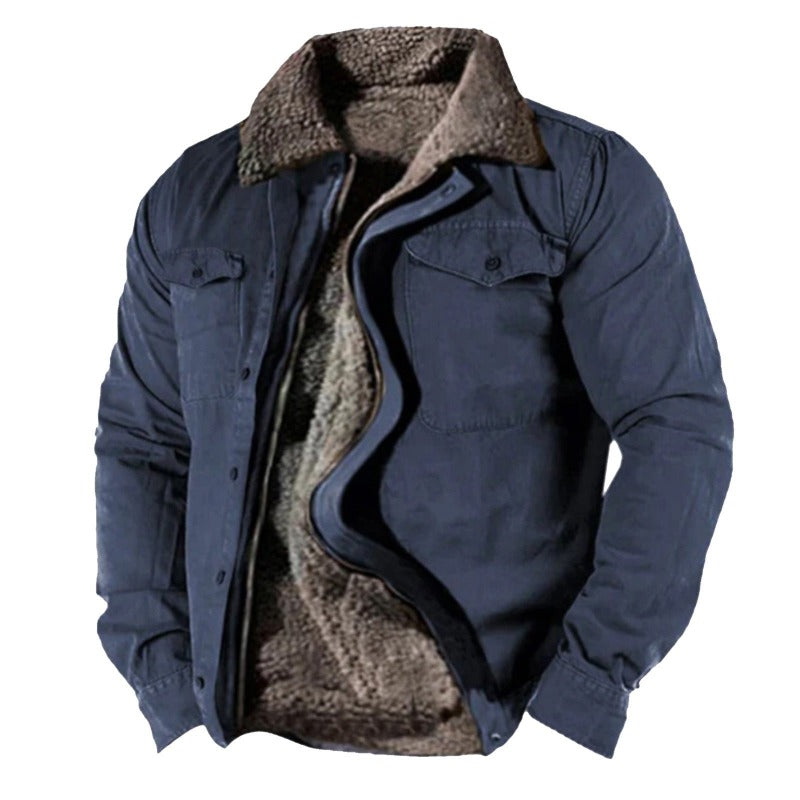 Thomas Men’s Padded Winter Jacket – Warm Quilted Comfort Coat