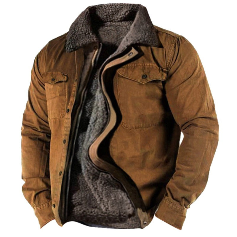 Thomas Men’s Padded Winter Jacket – Warm Quilted Comfort Coat