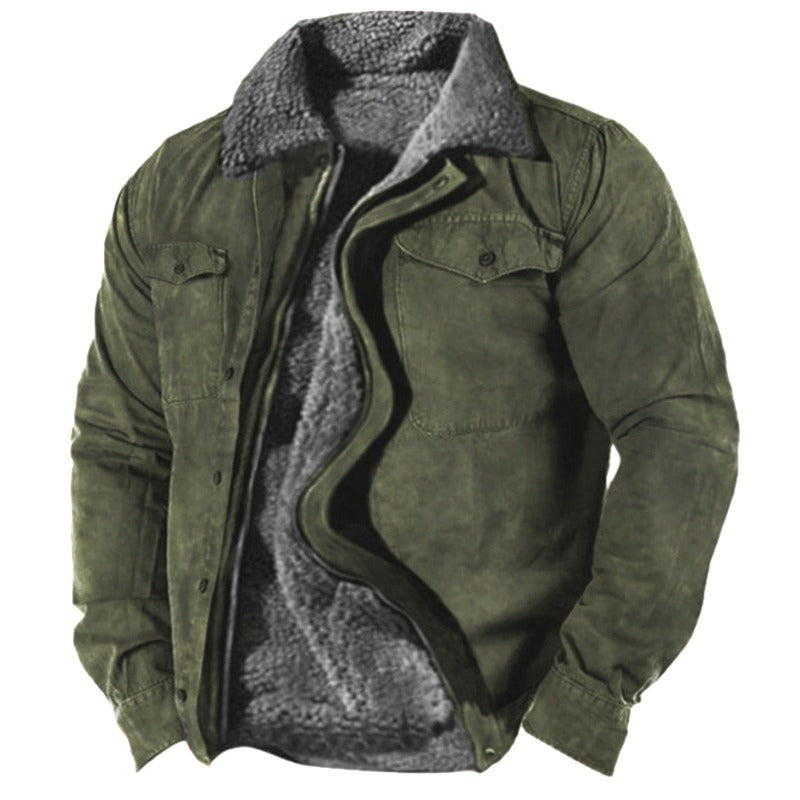 Thomas Men’s Padded Winter Jacket – Warm Quilted Comfort Coat