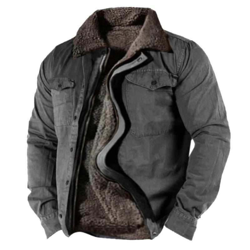 Thomas Men’s Padded Winter Jacket – Warm Quilted Comfort Coat