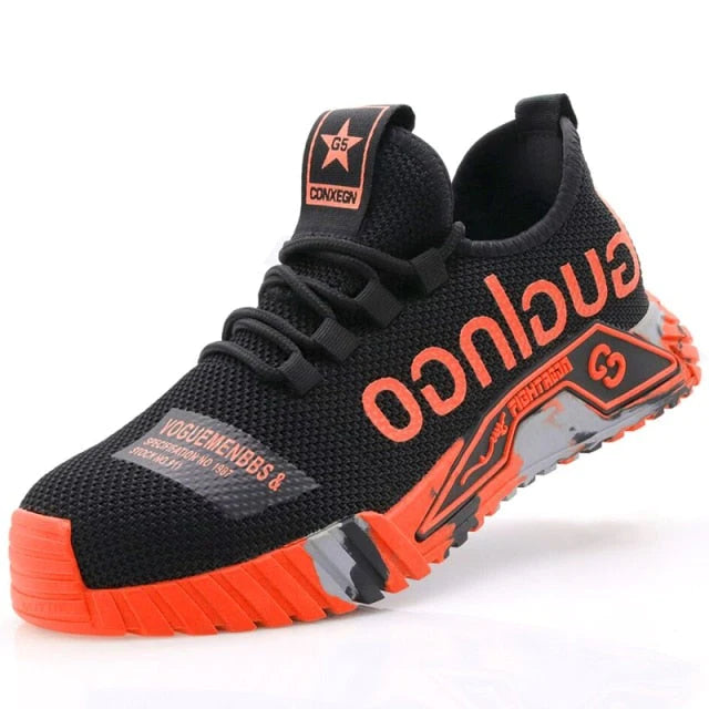 Konf Safety Shoes – Best-Selling Men’s Steel Toe Work Shoes with Non-Slip Durable Design