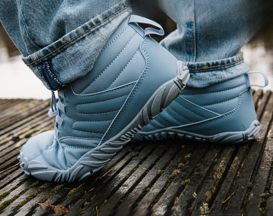 Unisex Winter Barefoot Shoes – Flexible Sole Warm Minimalist Sneakers