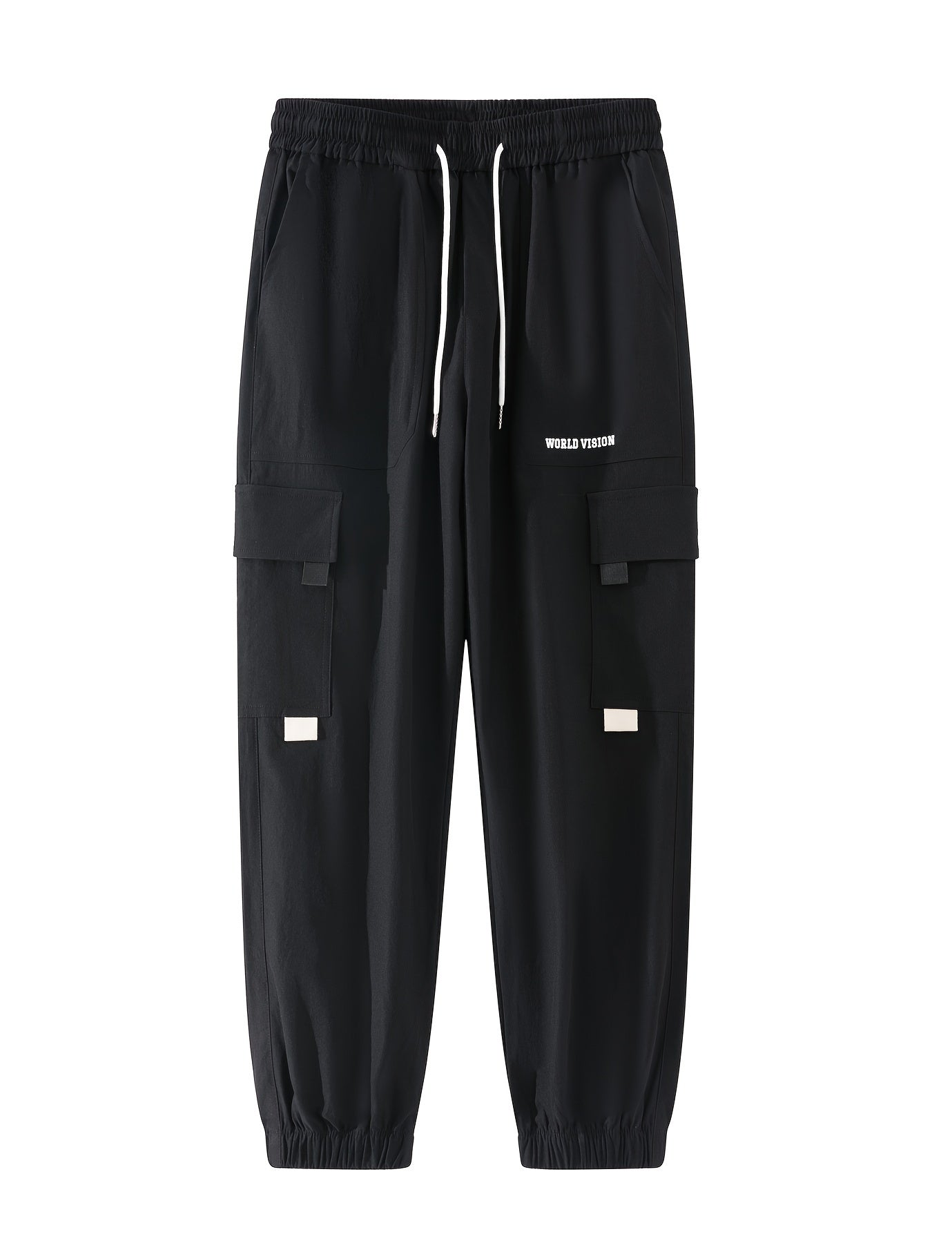 Vision Cargo Joggers – Men’s Casual Utility Sweatpants with Pockets and Comfortable Fit
