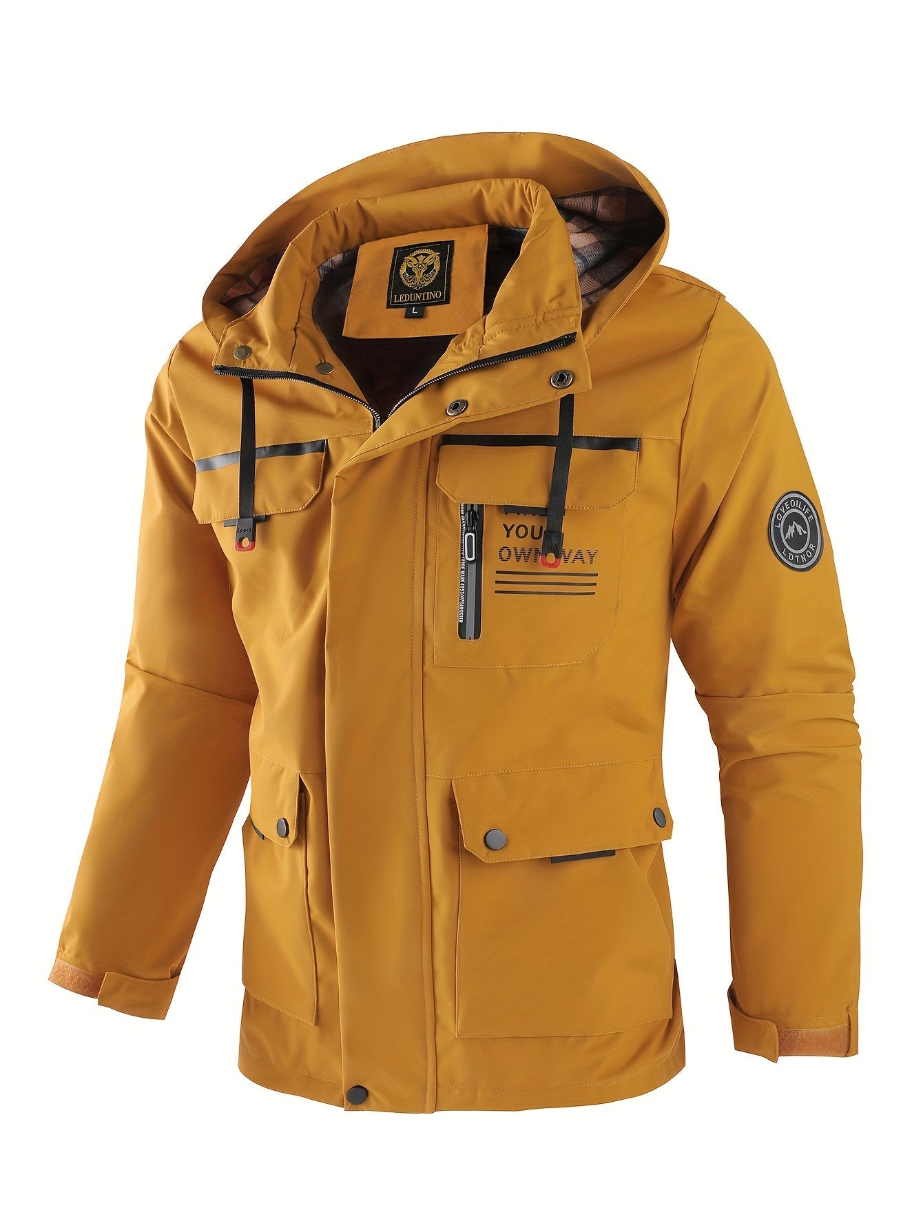 Men’s Waterproof Outdoor Winter Jacket – Cold Weather Protection