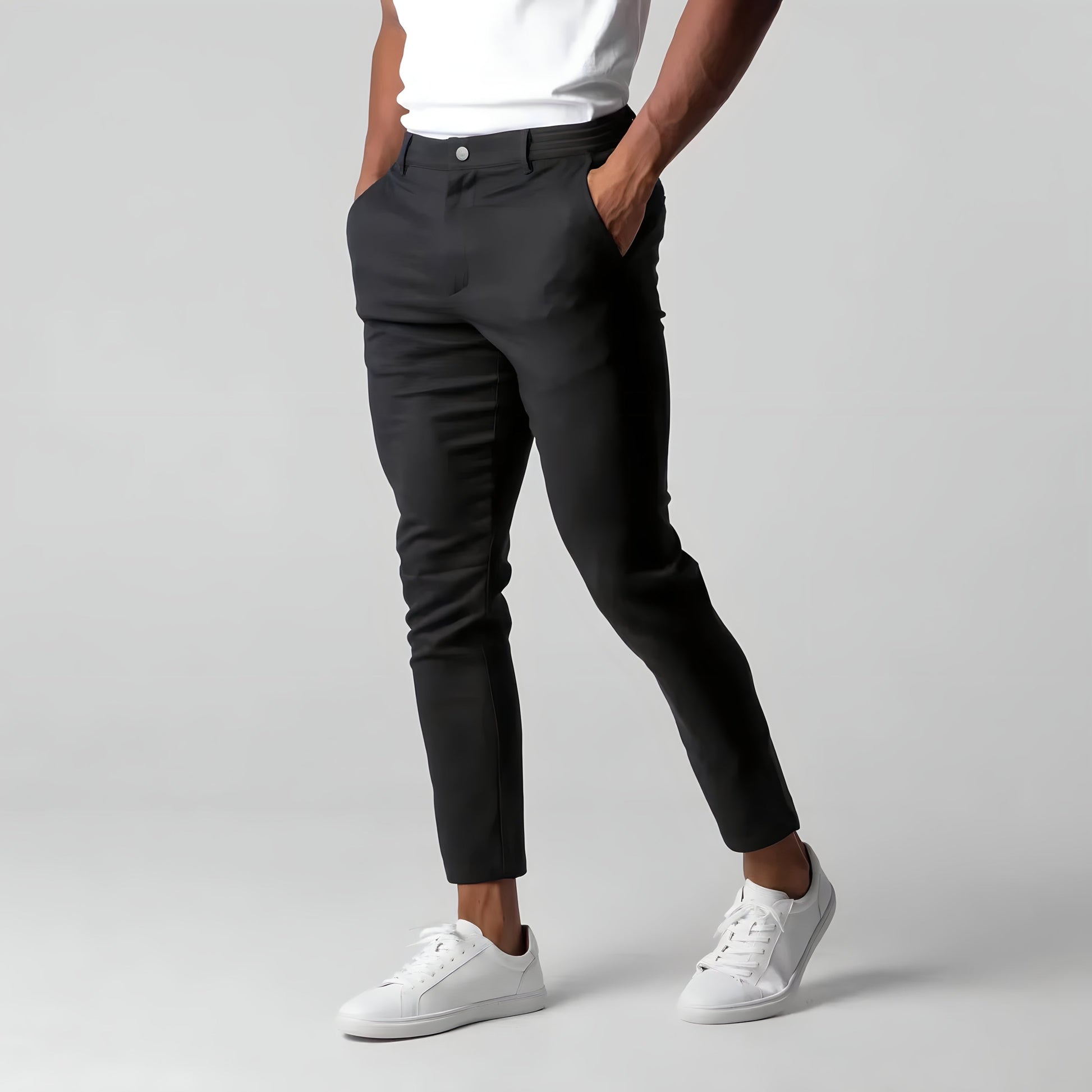 Wrinkle-Free Modern Mobility Trousers