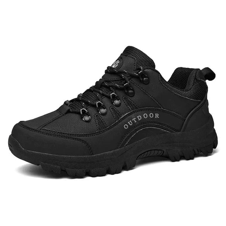 Men’s Supportive Walking Shoes – Waterproof Lace-Up Sneakers with Cushioned Insole