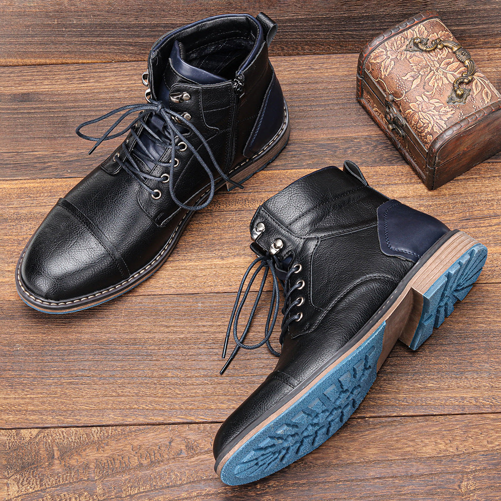 Frontier Leather Boots – Durable Men’s Classic Outdoor Footwear