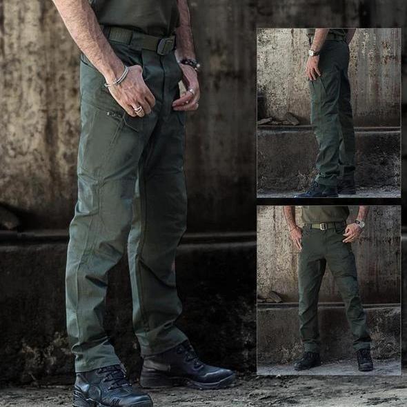 Men’s Stretch Cargo Pants – Casual Trousers with Multiple Pockets