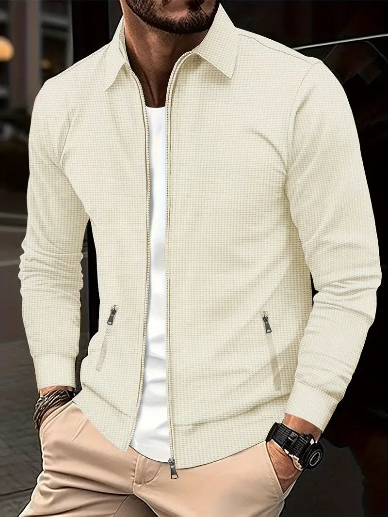 Elliot Men’s Zip Vest – Stylish Sleeveless Jacket with Zipper