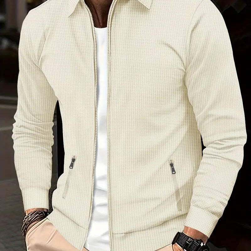 Elliot Men’s Zip Vest – Stylish Sleeveless Jacket with Zipper