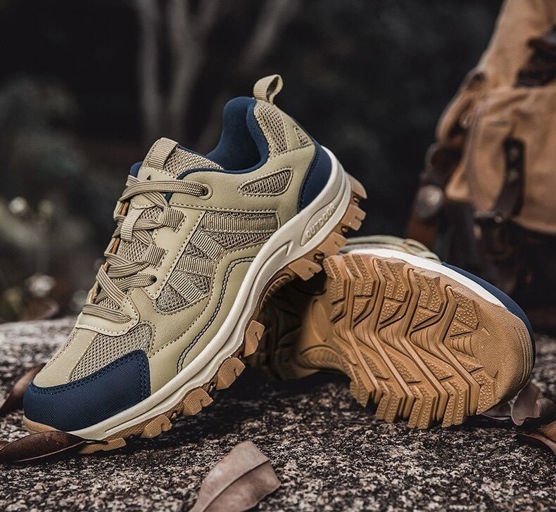 Men’s Lightweight Waterproof Hiking Shoes – Durable Outdoor Trekking Footwear