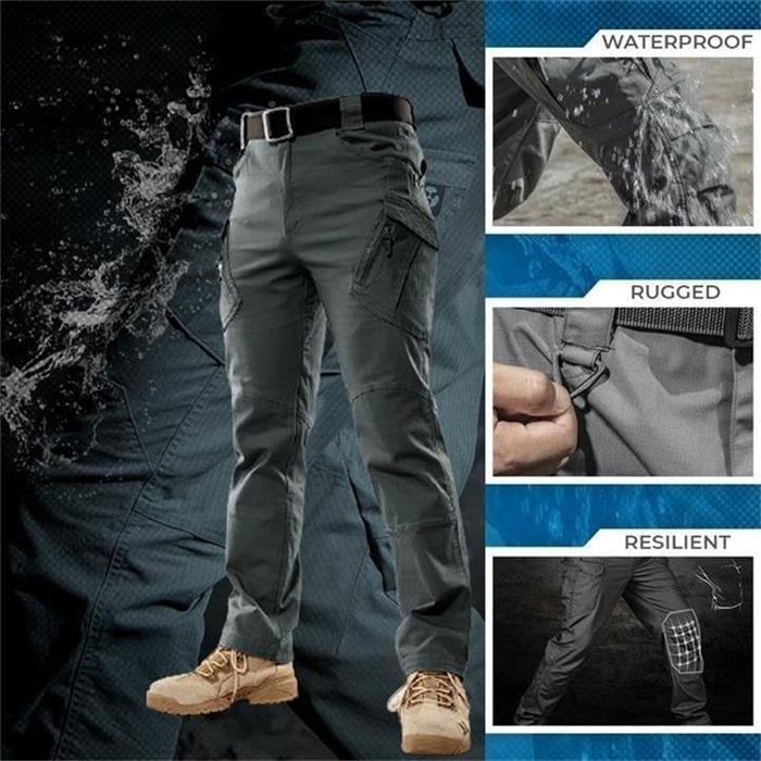 Titanus | Men’s Tactical Work Pants – Waterproof Utility Trousers with Pockets