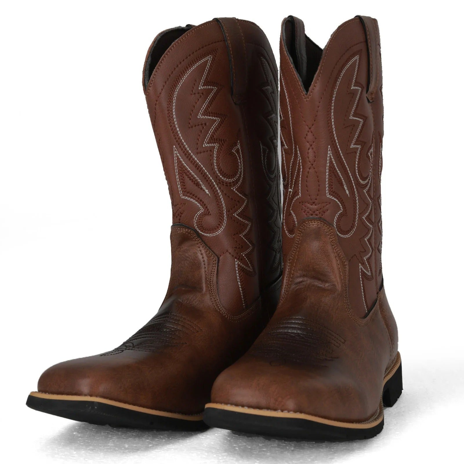 Leather Cowboy Boots – Classic Western Style Riding Boots
