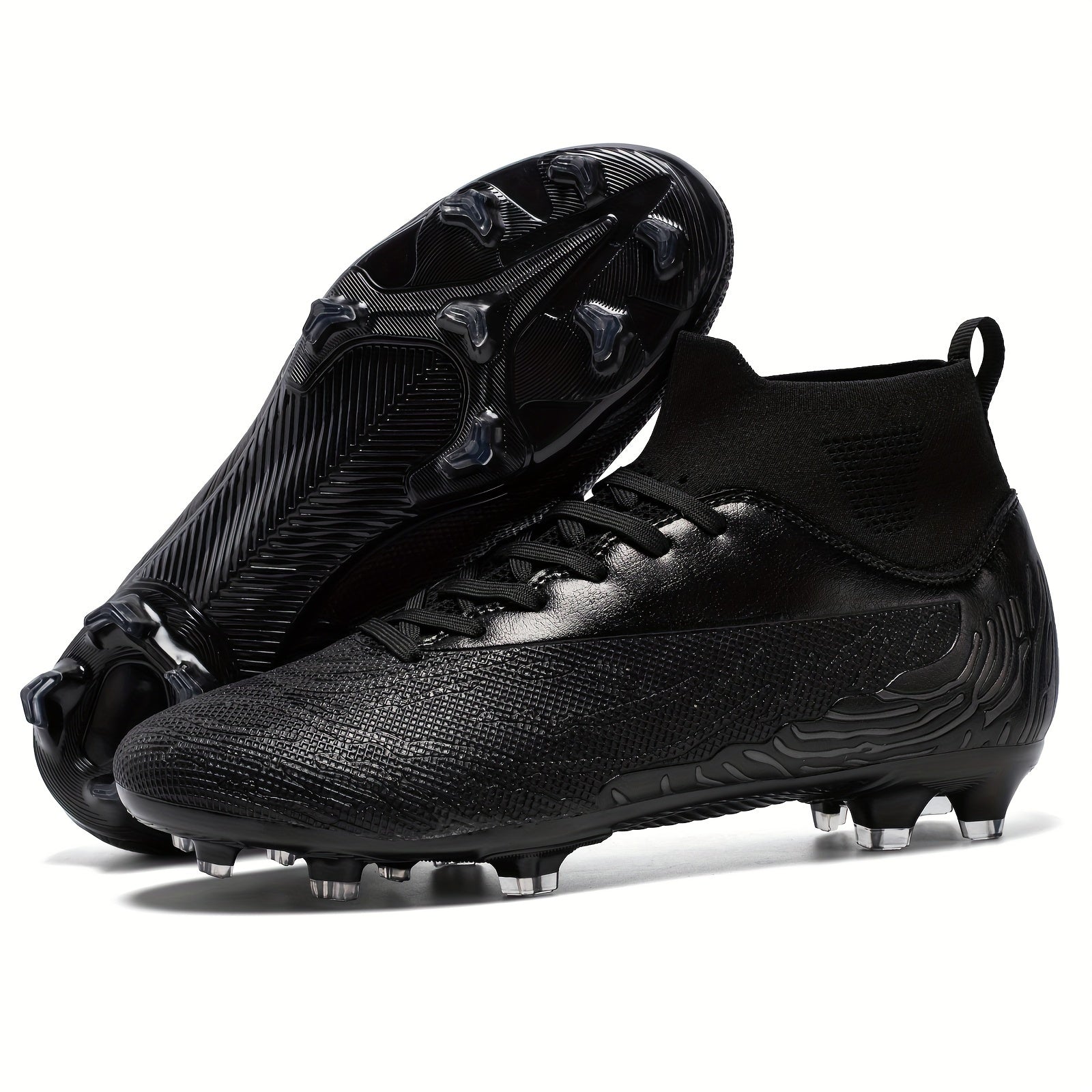 Men’s Football Boots with High Ankle Support and Enhanced Grip | Soccer Cleats for Turf & Grass