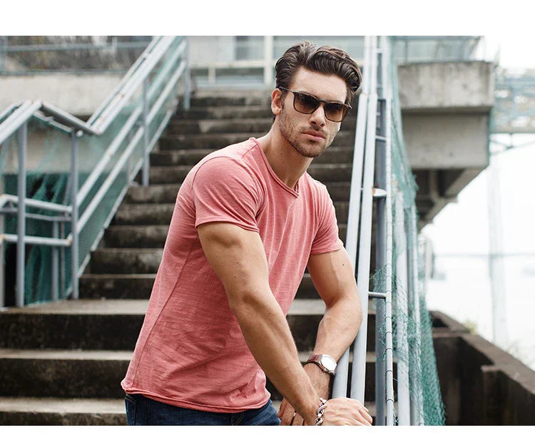 Men’s Cotton Casual T-Shirt – Everyday Lightweight Top