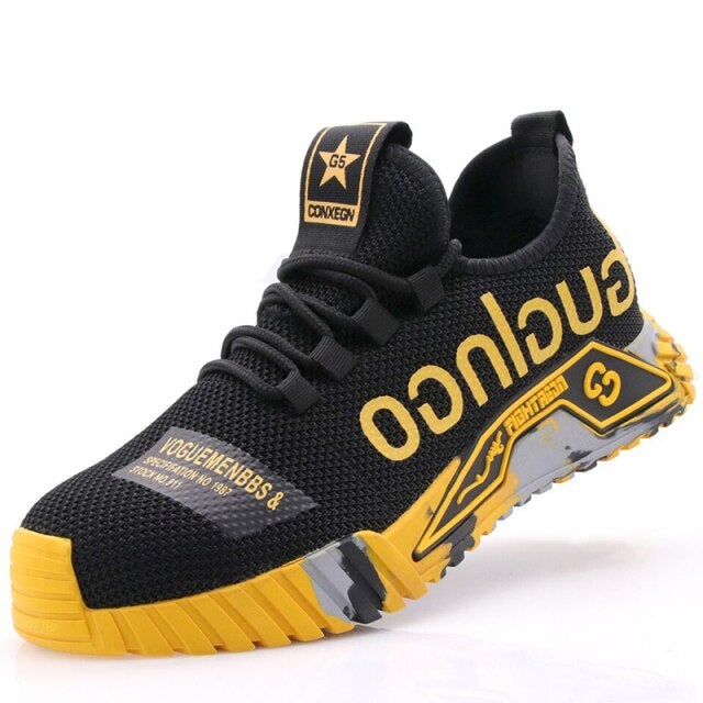 Konf Safety Shoes – Best-Selling Men’s Steel Toe Work Shoes with Non-Slip Durable Design