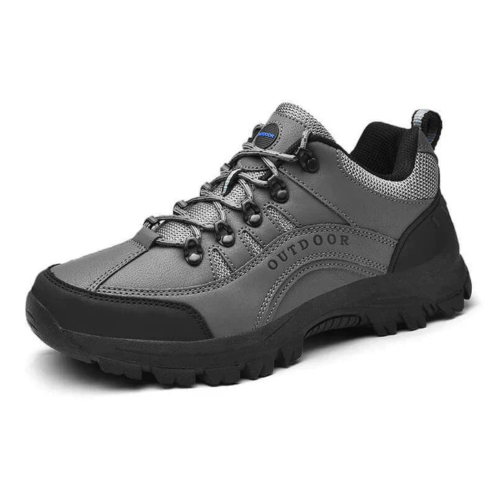 Men’s Supportive Walking Shoes – Waterproof Lace-Up Sneakers with Cushioned Insole