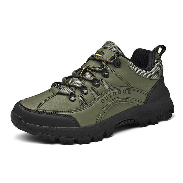 Men’s Supportive Walking Shoes – Waterproof Lace-Up Sneakers with Cushioned Insole