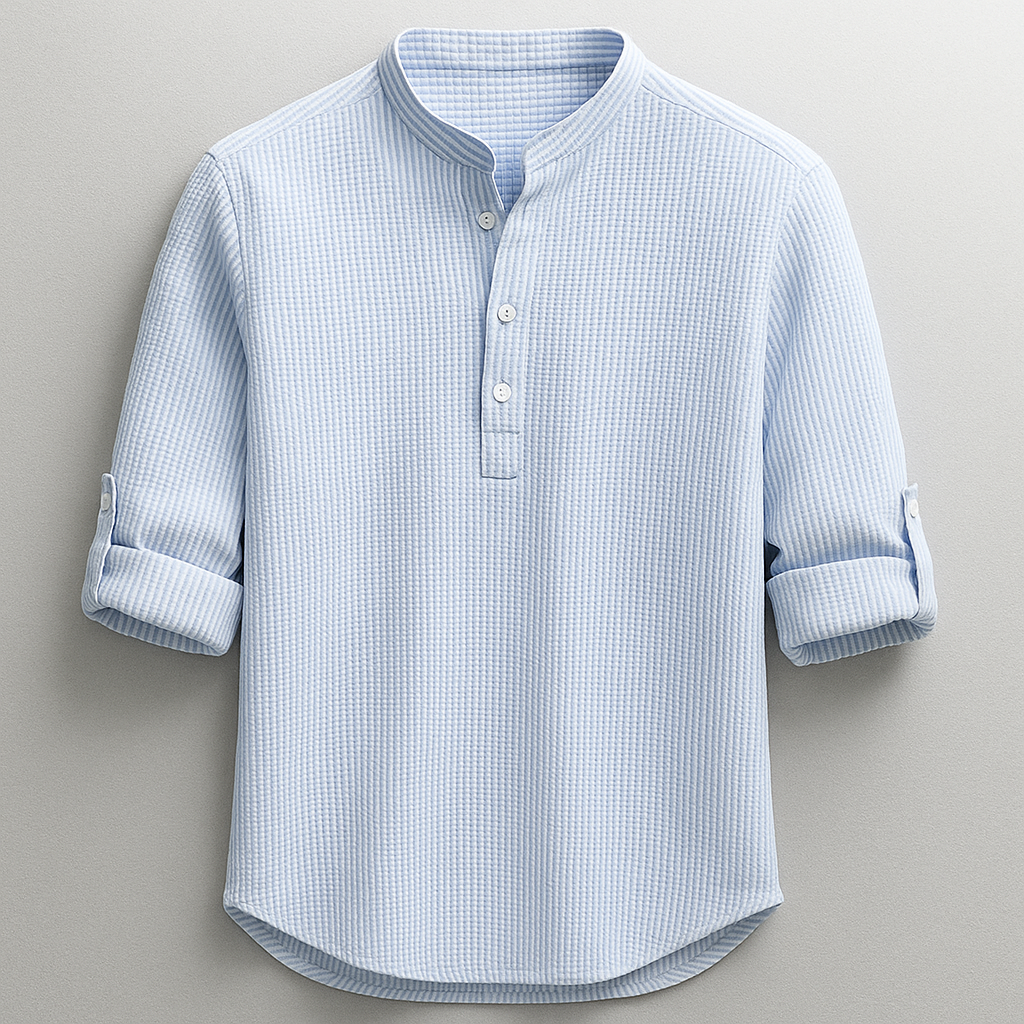 Serenzo Men’s Linen Shirt – Classic Lightweight Wear