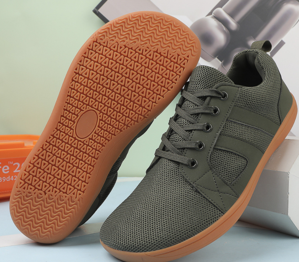 Wide Toe Barefoot Shoes for Men | Natural Fit with Flexible Zero-Drop Sole