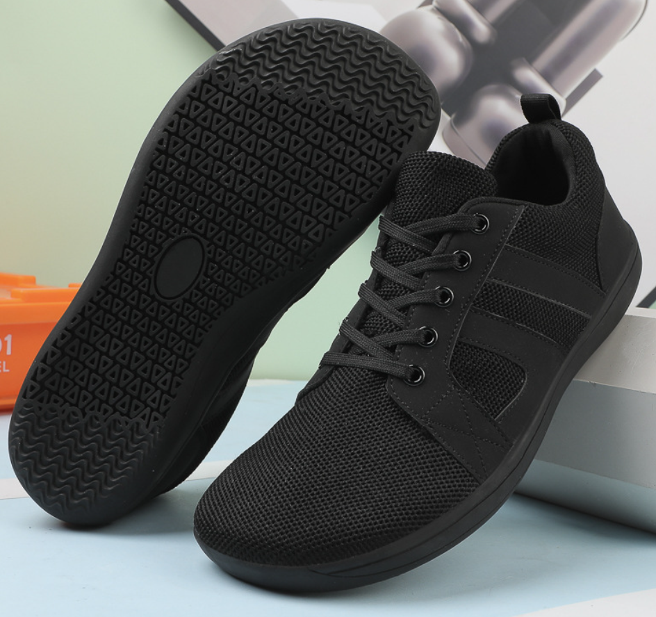 Wide Toe Barefoot Shoes for Men | Natural Fit with Flexible Zero-Drop Sole