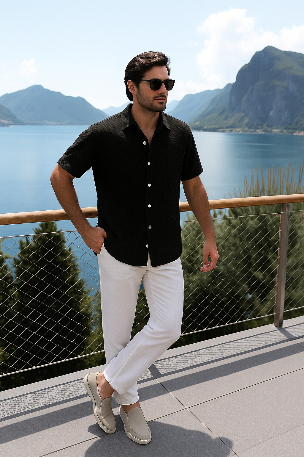 Men's Linen Summer Set – Lightweight, Stylish & Comfortable 2-Piece Outfit