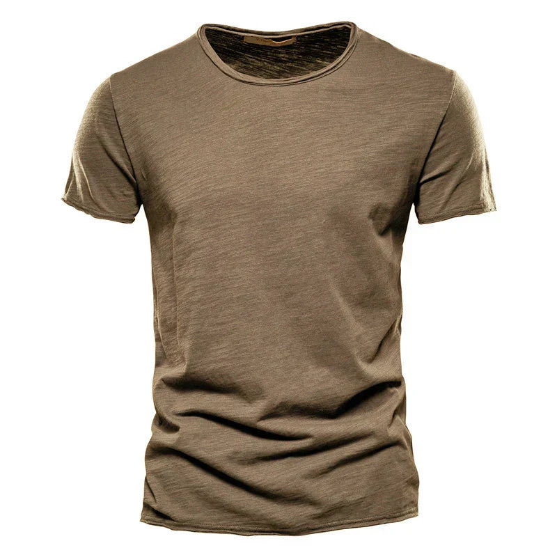 Men’s Cotton Casual T-Shirt – Everyday Lightweight Top
