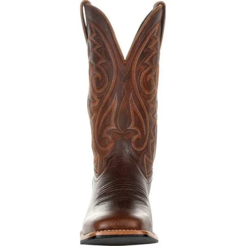 Leather Cowboy Boots – Classic Western Style Riding Boots