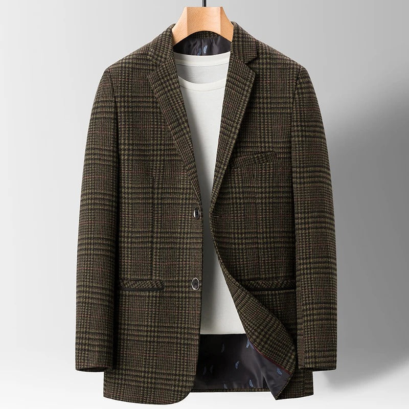 Kingswool Men’s Wool Blazer – Classic, Warm & Tailored Fit