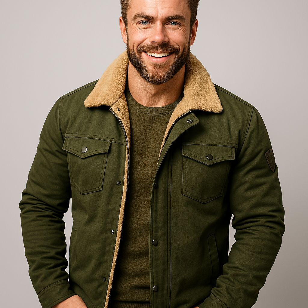 Men’s Bomber Jacket – Casual Lightweight Jacket for Everyday Wear