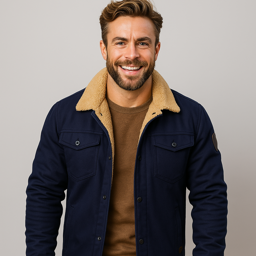 Men’s Bomber Jacket – Casual Lightweight Jacket for Everyday Wear
