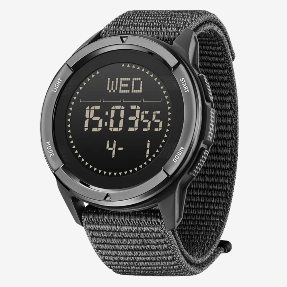 Lightweight Carbon Fiber Outdoor Watch – Men’s 50m Waterproof Sport Wristwatch