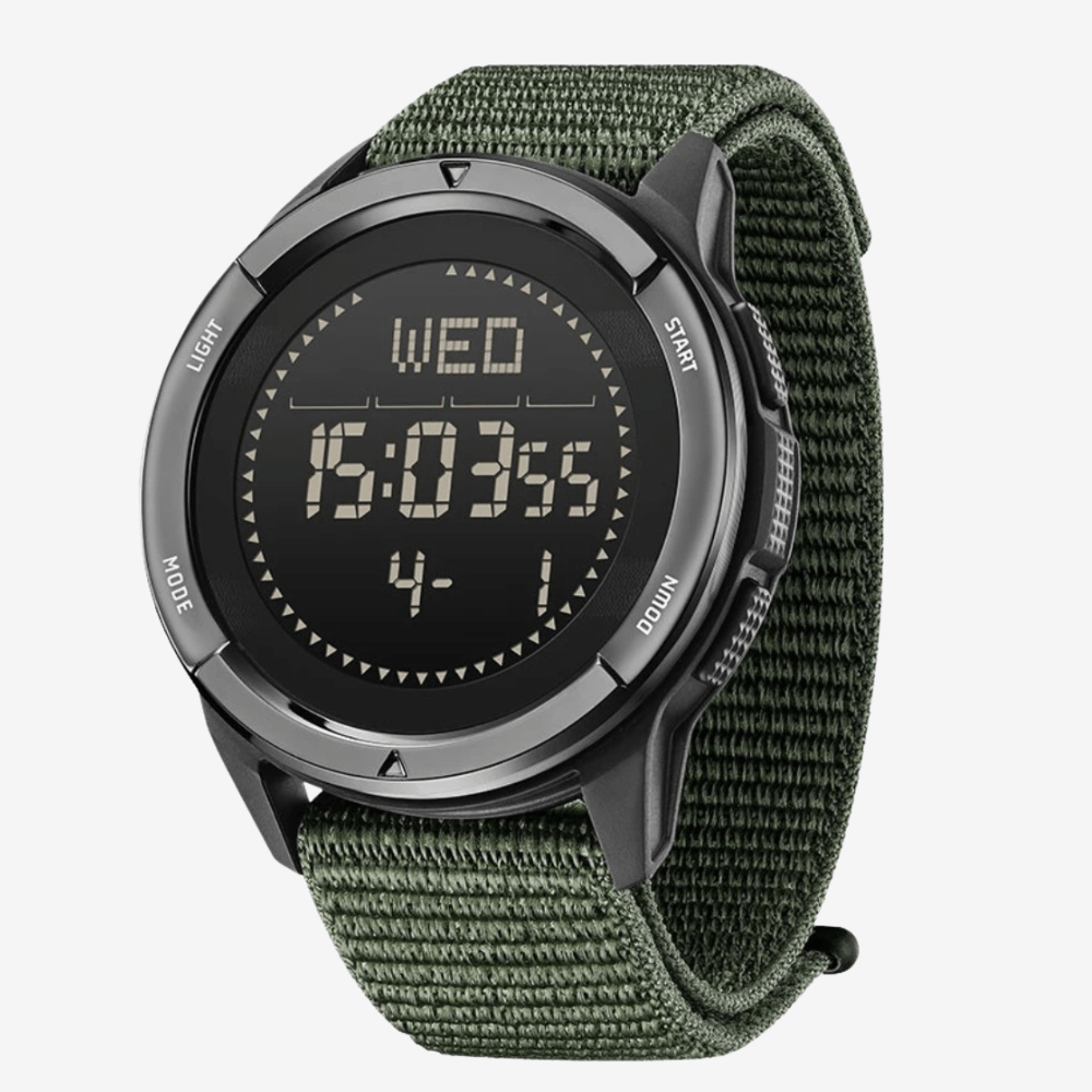 Lightweight Carbon Fiber Outdoor Watch – Men’s 50m Waterproof Sport Wristwatch