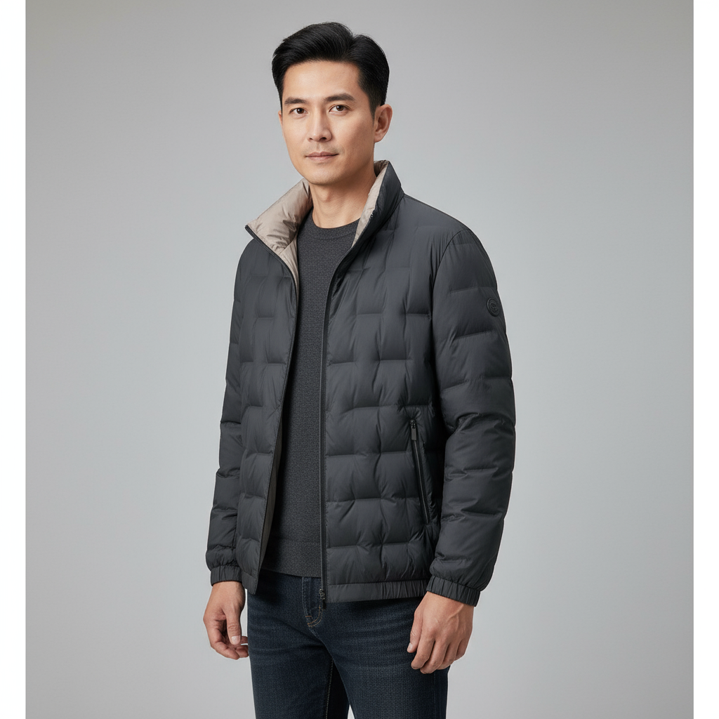 Dan Anthony | Toronto Down Jacket – Warm Puffer Winter Coat with Hood
