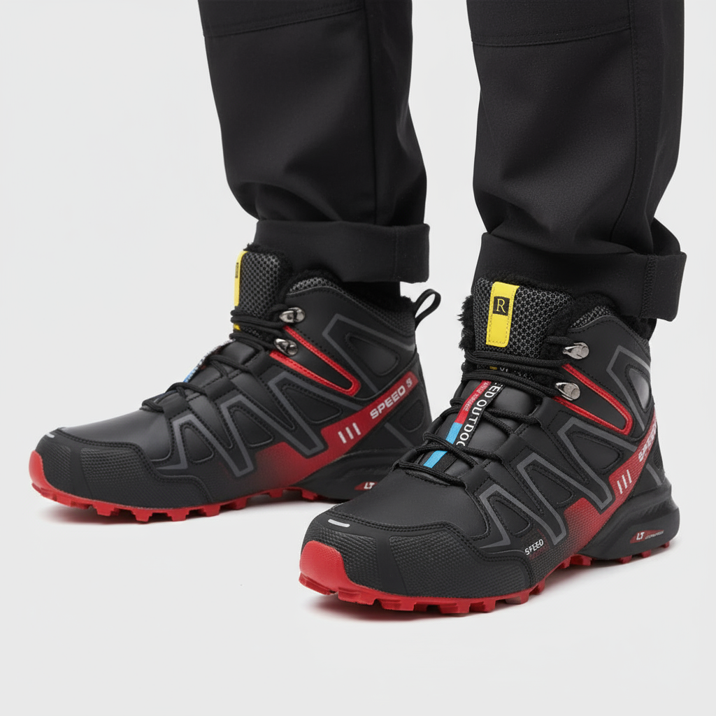 Hans Stylish Hiking Shoes – Men’s Durable Outdoor Trekking Shoes with Comfortable Fit