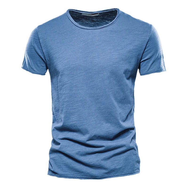Men’s Cotton Casual T-Shirt – Everyday Lightweight Top