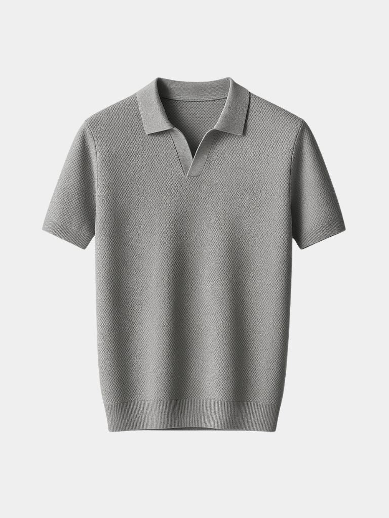 Old Money Cotton Polo Shirt - Spraykis