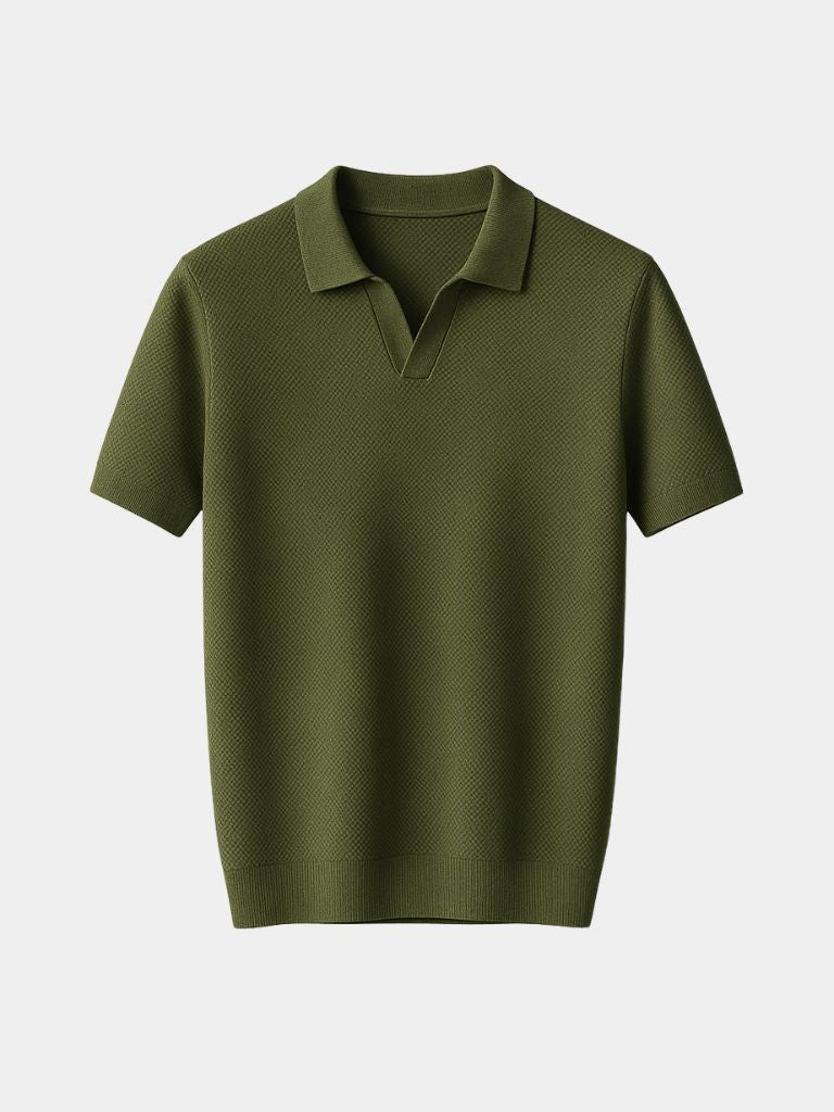 Old Money Cotton Polo Shirt - Spraykis