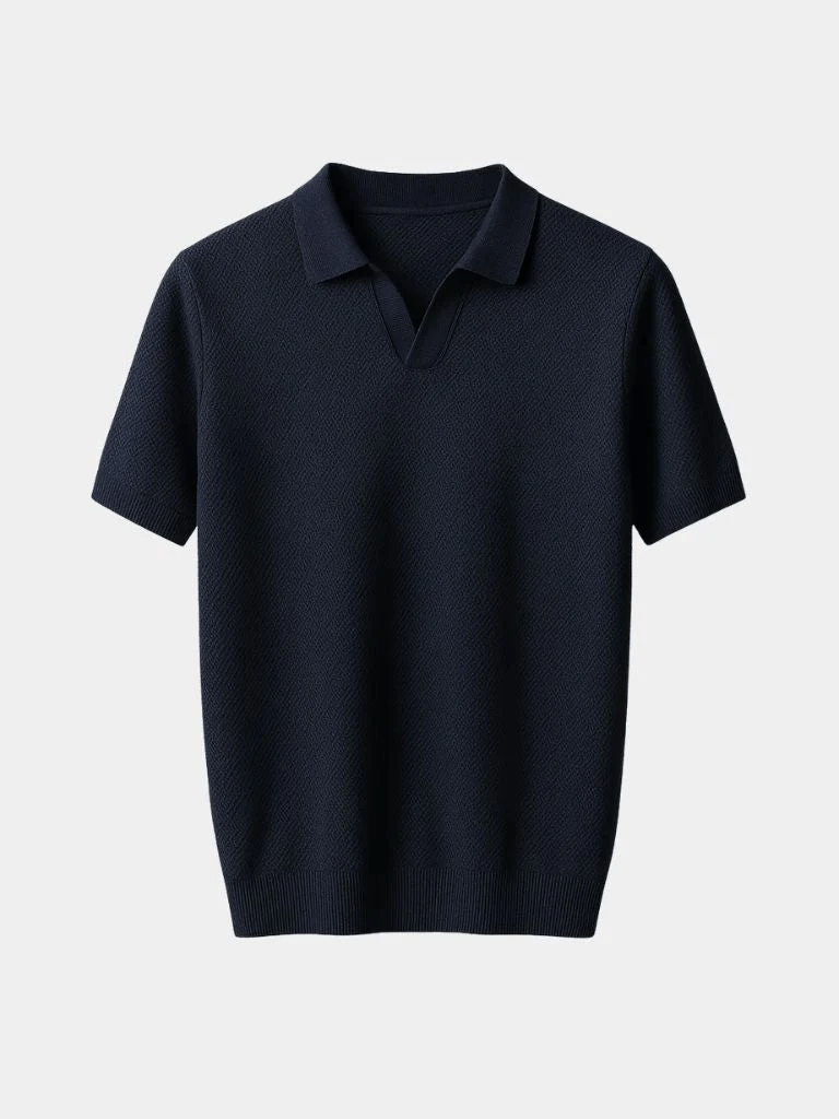 Old Money Cotton Polo Shirt - Spraykis