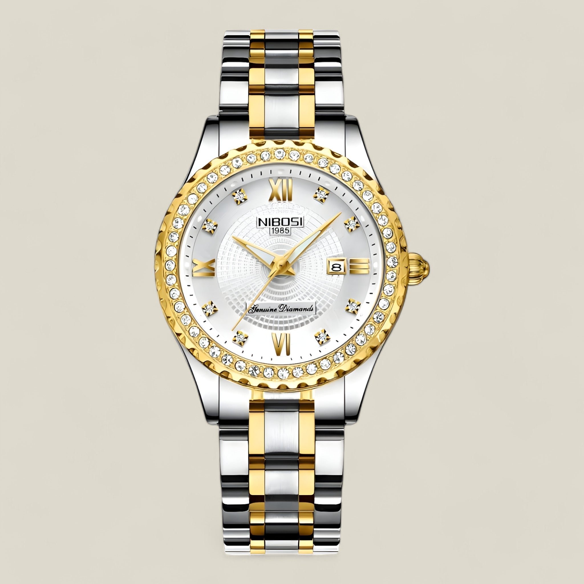 Women’s Elegant Watch – Classic Stainless Steel Wristwatch for Business and Formal Wear