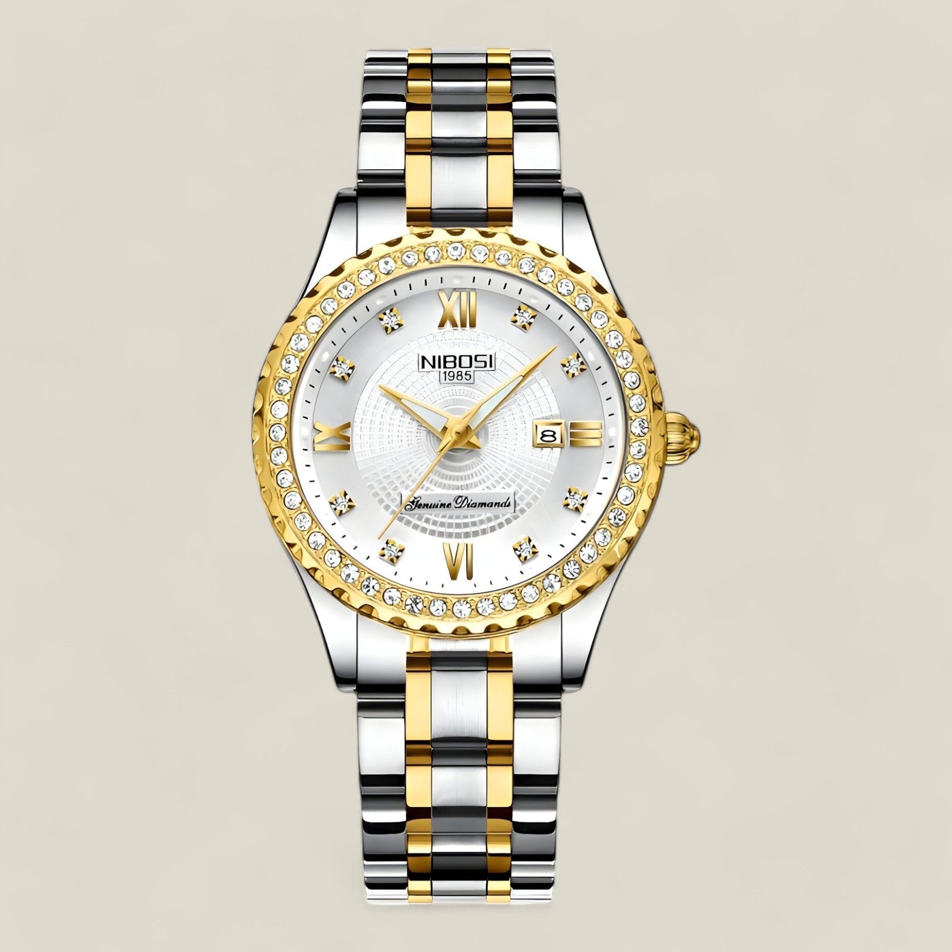 Women’s Elegant Watch – Classic Stainless Steel Wristwatch for Business and Formal Wear