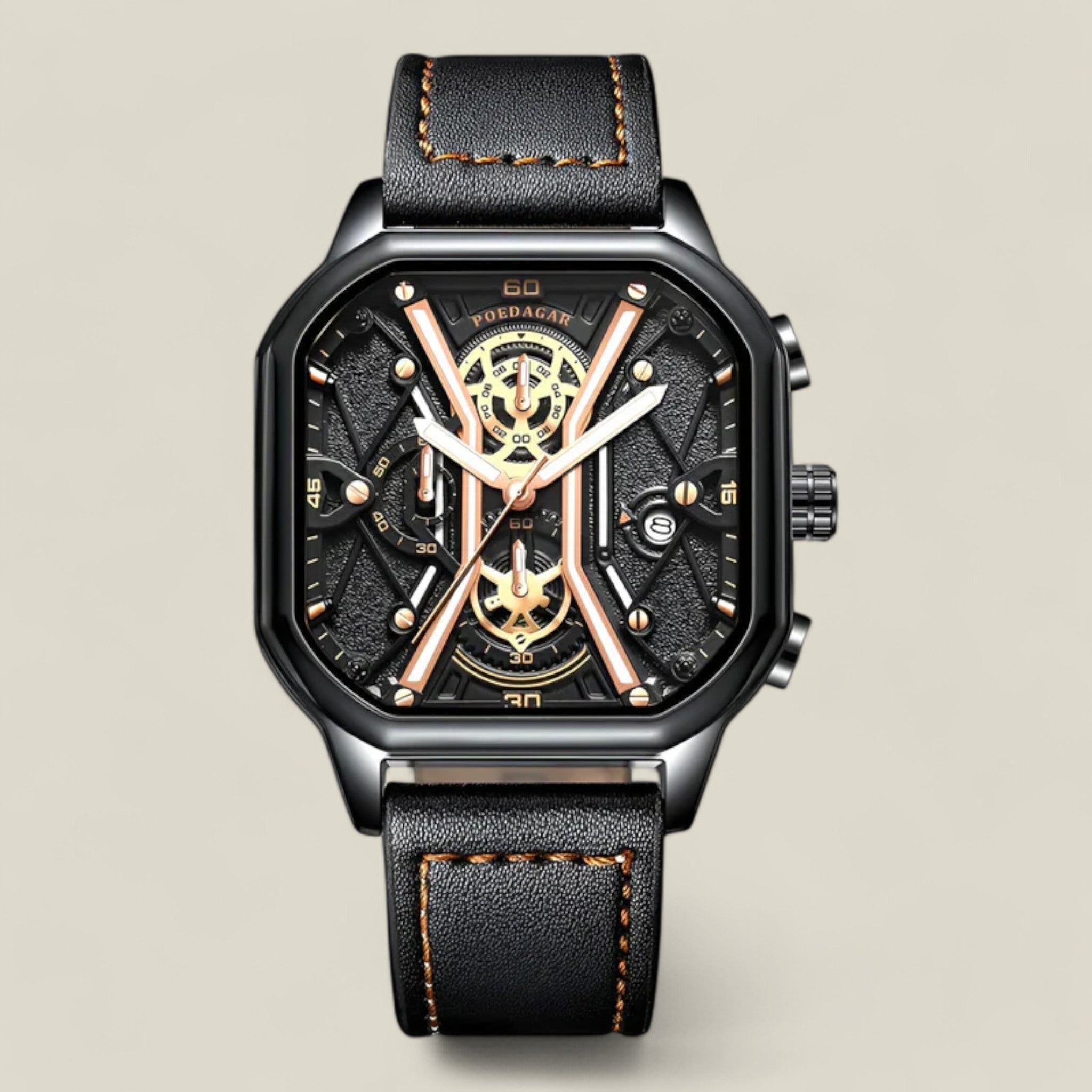 Bellamy | Men’s Chronograph Watch – Elegant Stainless Steel Wristwatch