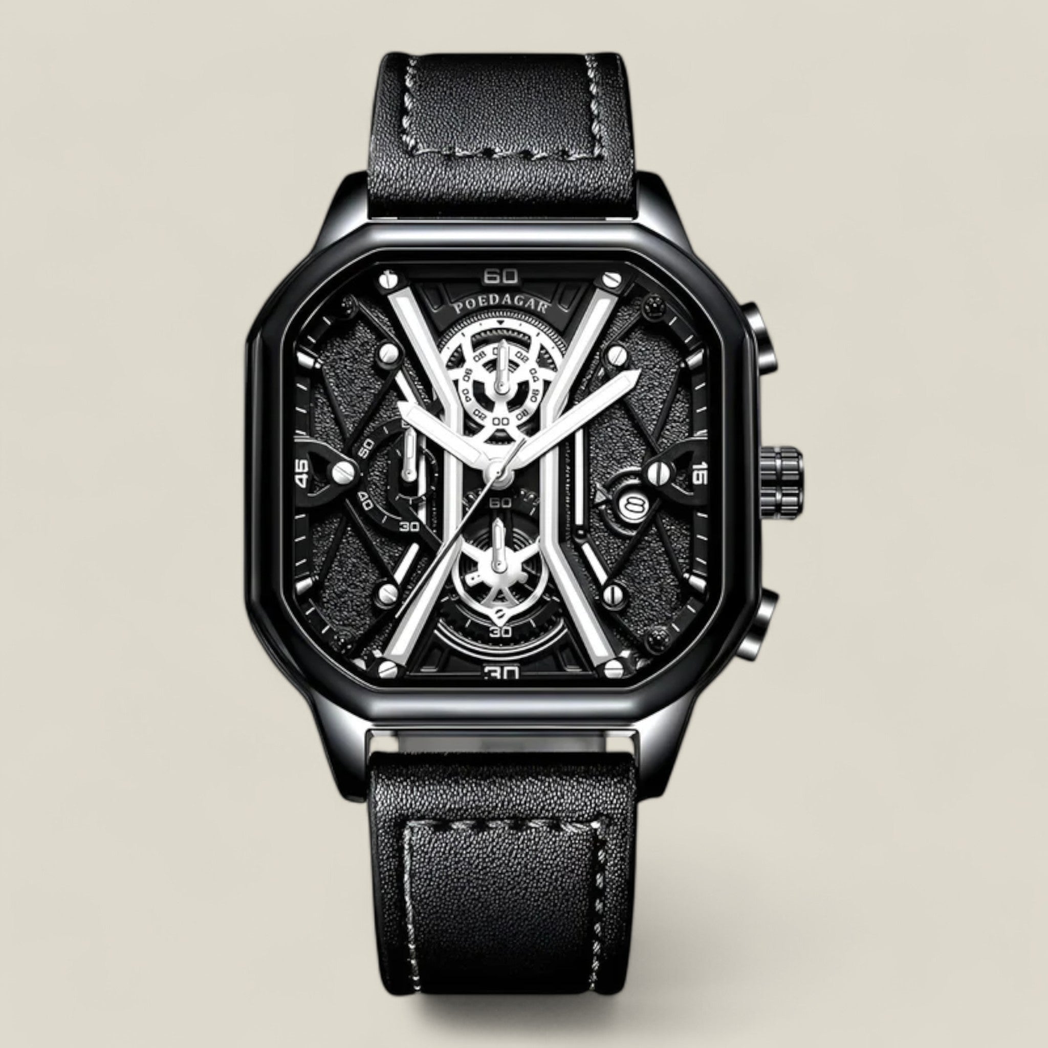 Bellamy | Men’s Chronograph Watch – Elegant Stainless Steel Wristwatch