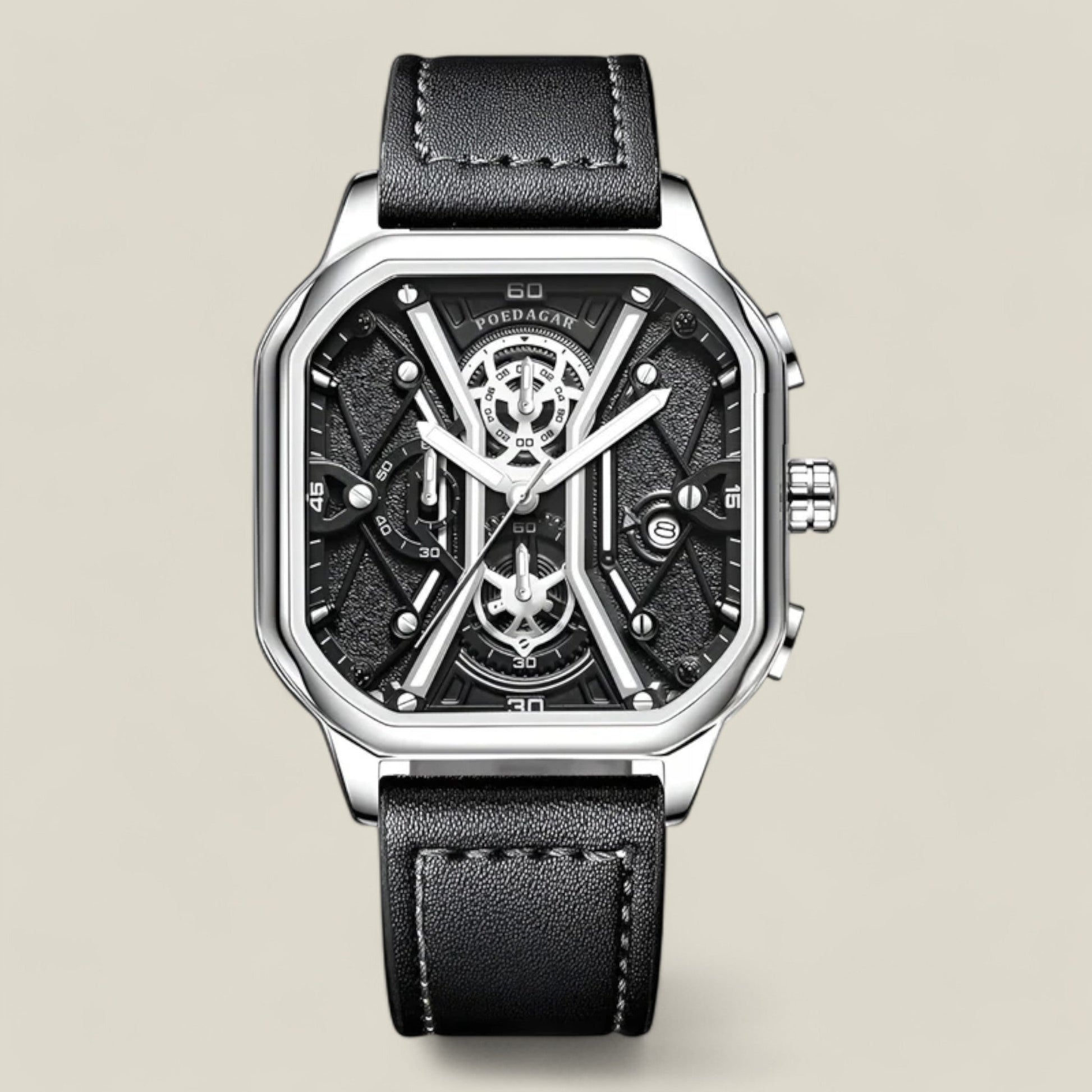 Bellamy | Men’s Chronograph Watch – Elegant Stainless Steel Wristwatch