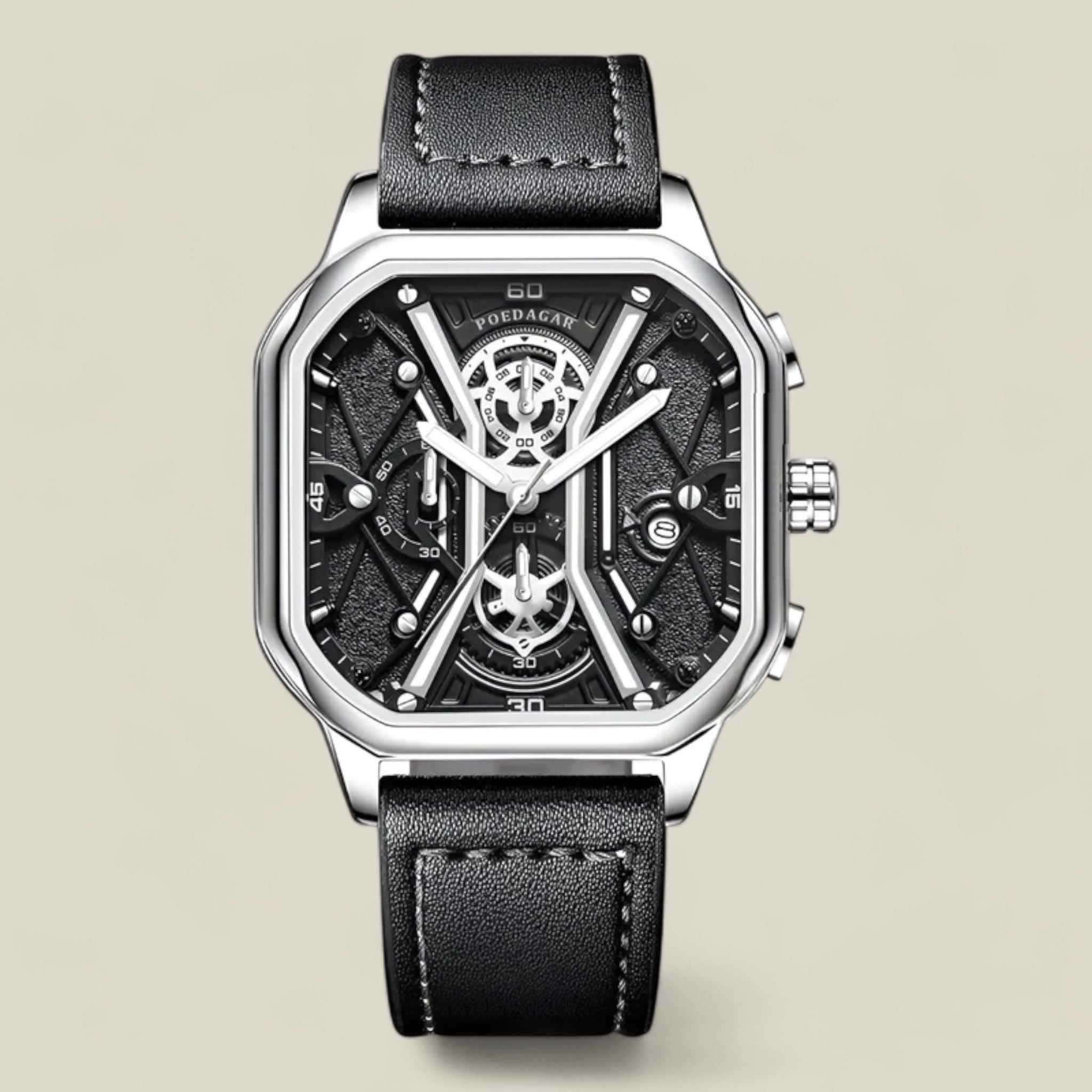 Bellamy | Men’s Chronograph Watch – Elegant Stainless Steel Wristwatch