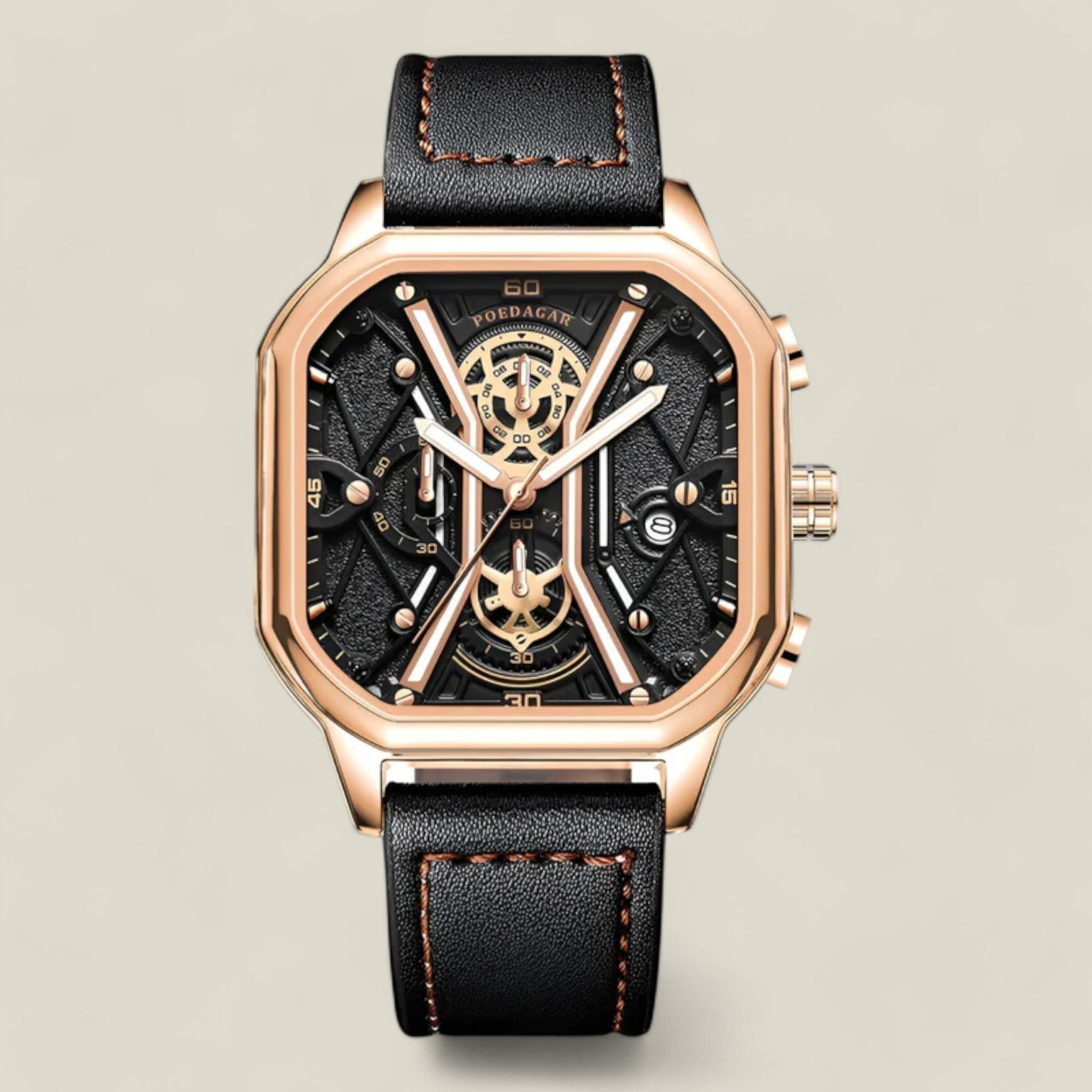 Bellamy | Men’s Chronograph Watch – Elegant Stainless Steel Wristwatch