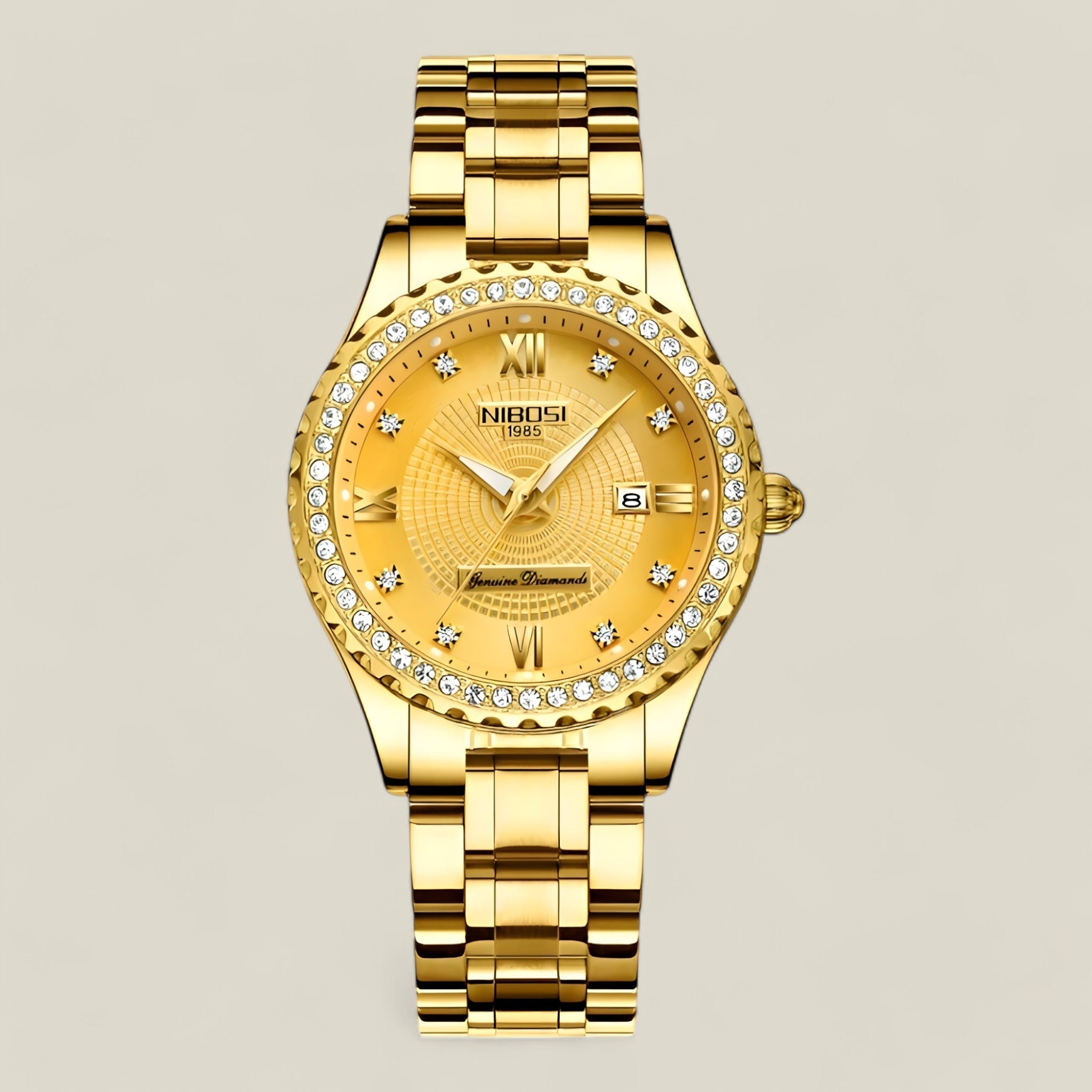Women’s Elegant Watch – Classic Stainless Steel Wristwatch for Business and Formal Wear