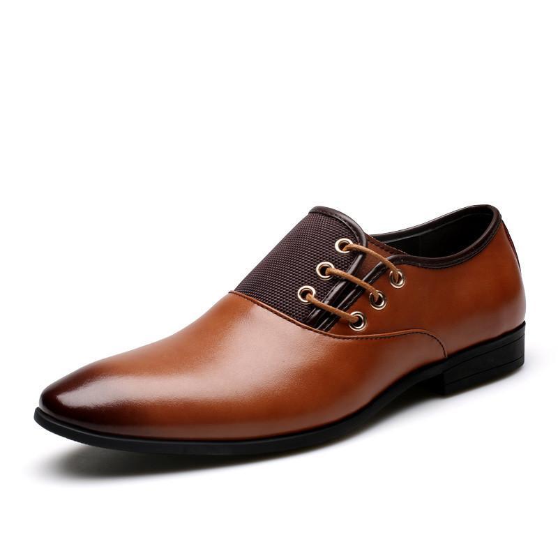Men’s Dress Shoes – Classic Leather Lace-Up Formal Shoes