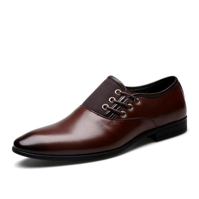 Men’s Dress Shoes – Classic Leather Lace-Up Formal Shoes