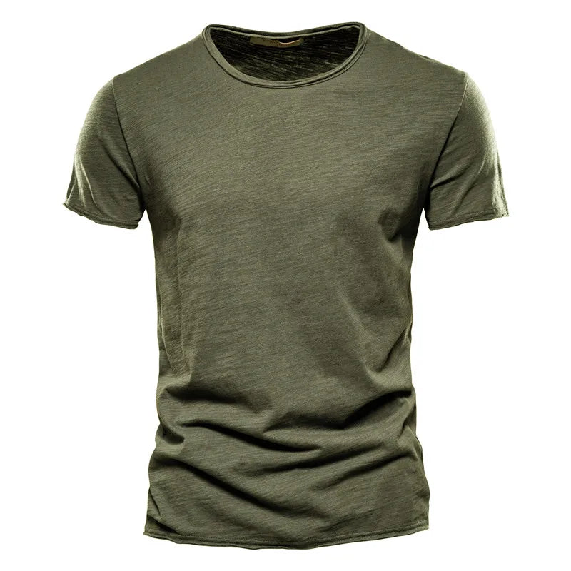 Men’s Cotton Casual T-Shirt – Everyday Lightweight Top